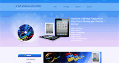 Desktop Screenshot of convert-dvd-ipad.com