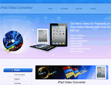 Tablet Screenshot of convert-dvd-ipad.com